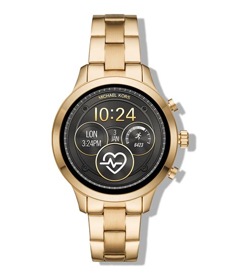 michael kors smartwatch runway